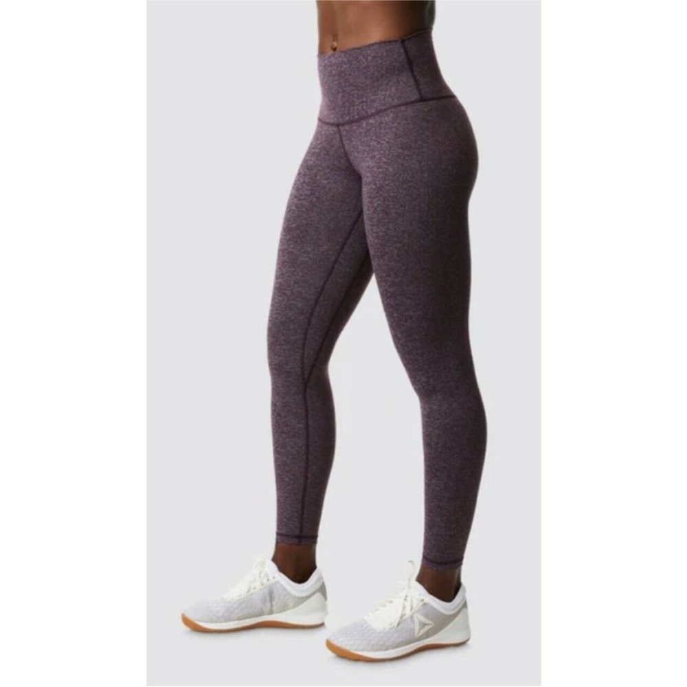 Born Primitive Leggings Your New Favorite Heathered Plum Purple 7/8 Length